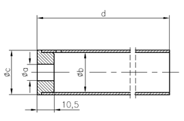 Protection Tube for 10/22 gas spring